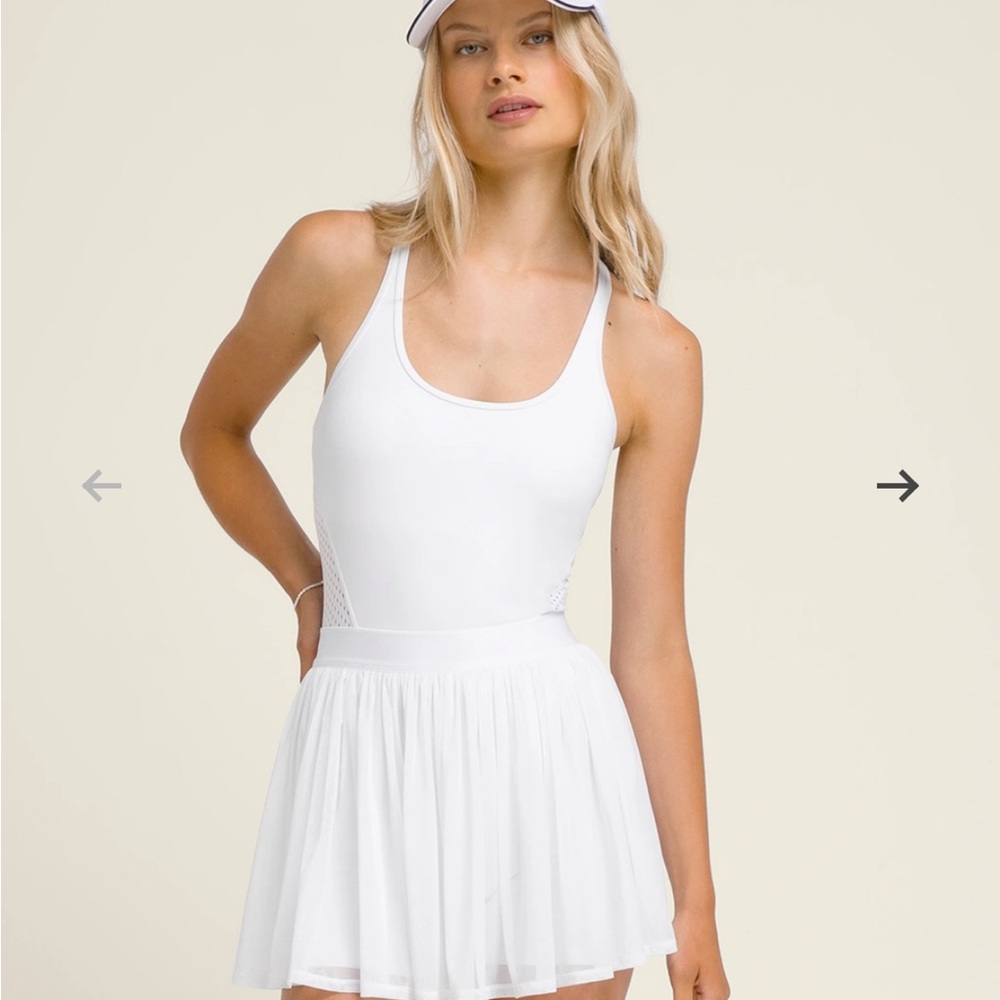 Wilson Light Blue Headliner Tennis Dress Medium